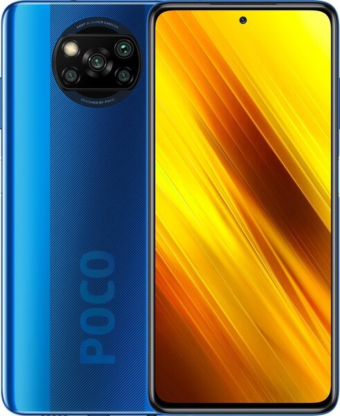 

Смартфон Poco X3 6/128Gb Cobalt Blue (M2007J20CG)