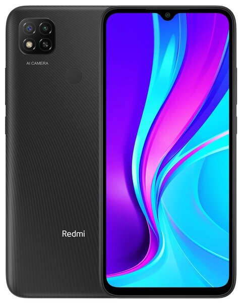 

Смартфон Xiaomi Redmi 9C 2/32Gb Midnight Gray (M2006C3MNG)