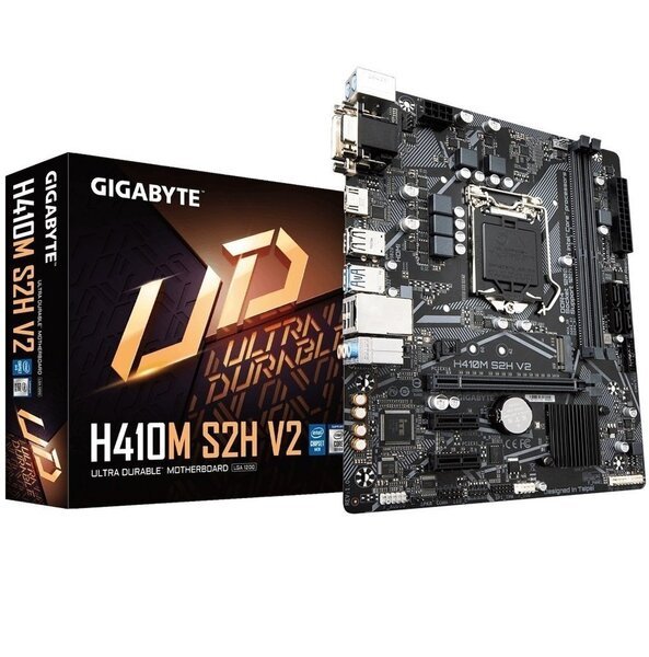 

Материнская плата GIGABYTE H410M S2H s1200 H410 2xDDR4 HDMI-DVI-VGA mATX