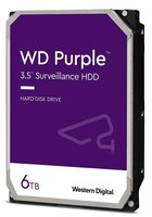 Жесткий диск WD 3.5" SATA 3.0 6TB 5400 128MB Purple Surveillance
