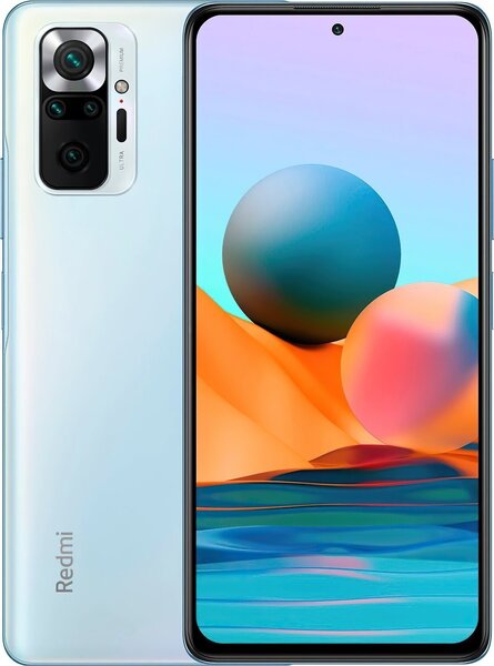 

Смартфон Xiaomi Redmi Note 10 Pro 6/64Gb Glacier Blue (M2101K6G)