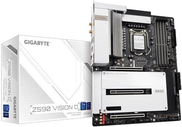 

Материнская плата GIGABYTE Z590 VISION D (Z590_VISION_D)