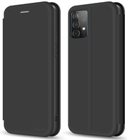 Чехол MakeFuture для Galaxy A52 Flip (Soft-Touch PU) Black (MCP-SA52BK)