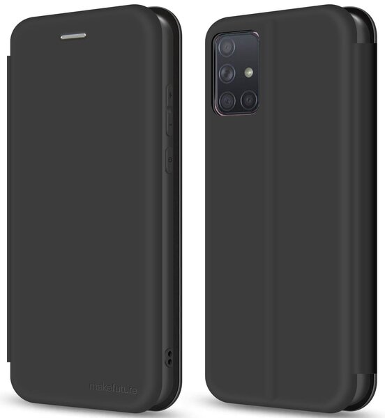 

Чехол MakeFuture для Galaxy A72 Flip (Soft-Touch PU) Black (MCP-SA72BK)