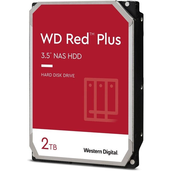 

Жесткий диск внутренний WD 3.5" SATA 3.0 2TB 5400 128MB Red Plus NAS (WD20EFZX)