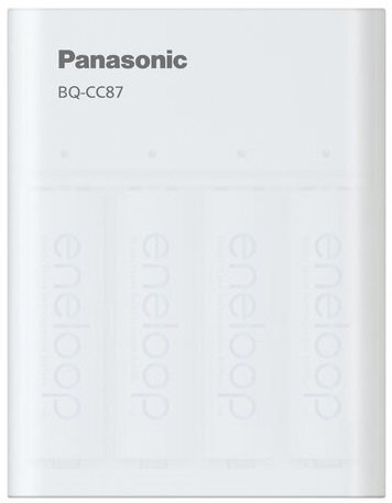 

Зарядное устройство Panasonic USB in/out с функцией Power Bank+4AA 1900 mAh (K-KJ87MCC40USB)