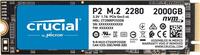 SSD накопичувач M.2 Crucial 2TB NVMe PCIe 3.0 x4 P2 2280 (CT2000P2SSD8)