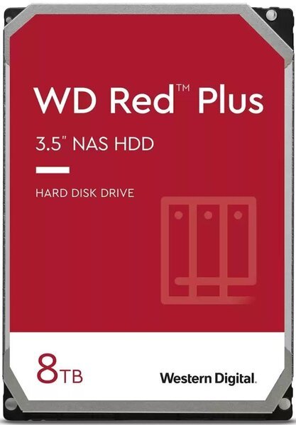 

Жесткий диск внутренний WD 3.5" SATA 3.0 8TB 7200 256MB Red Plus NAS (WD80EFBX)