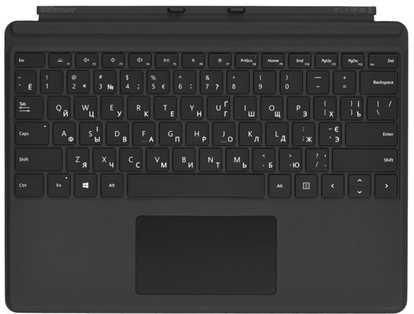 

Клавиатура Microsoft Surface Pro X Signature Type Cover Black (QJW-00007)