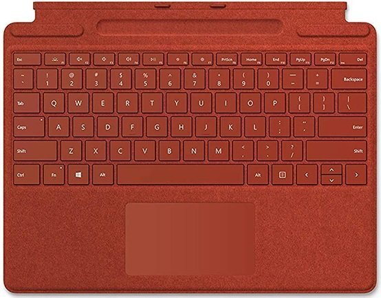 

Клавиатура Microsoft Surface Pro X Signature Type Poppy Red (25O-00027)
