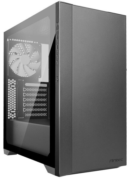 

Корпус Antec P82 FLOW Silent, MidT, 2*USB3.0, 4*140мм White LED,стекло (бок. панель),без БП,черный (0-761345-82005-9)