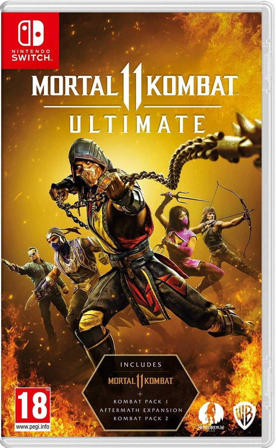 Игра Mortal Kombat 11 Ultimate (Nintendo Switch, Русские субтитры) фото 