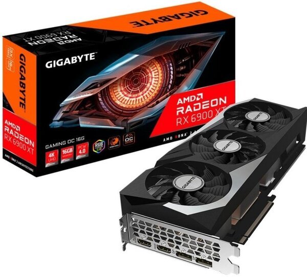 

Видеокарта GIGABYTE Radeon RX 6900 XT 16GB DDR6 GAMING OC (GV-R69XTGAMING_OC-16GD)