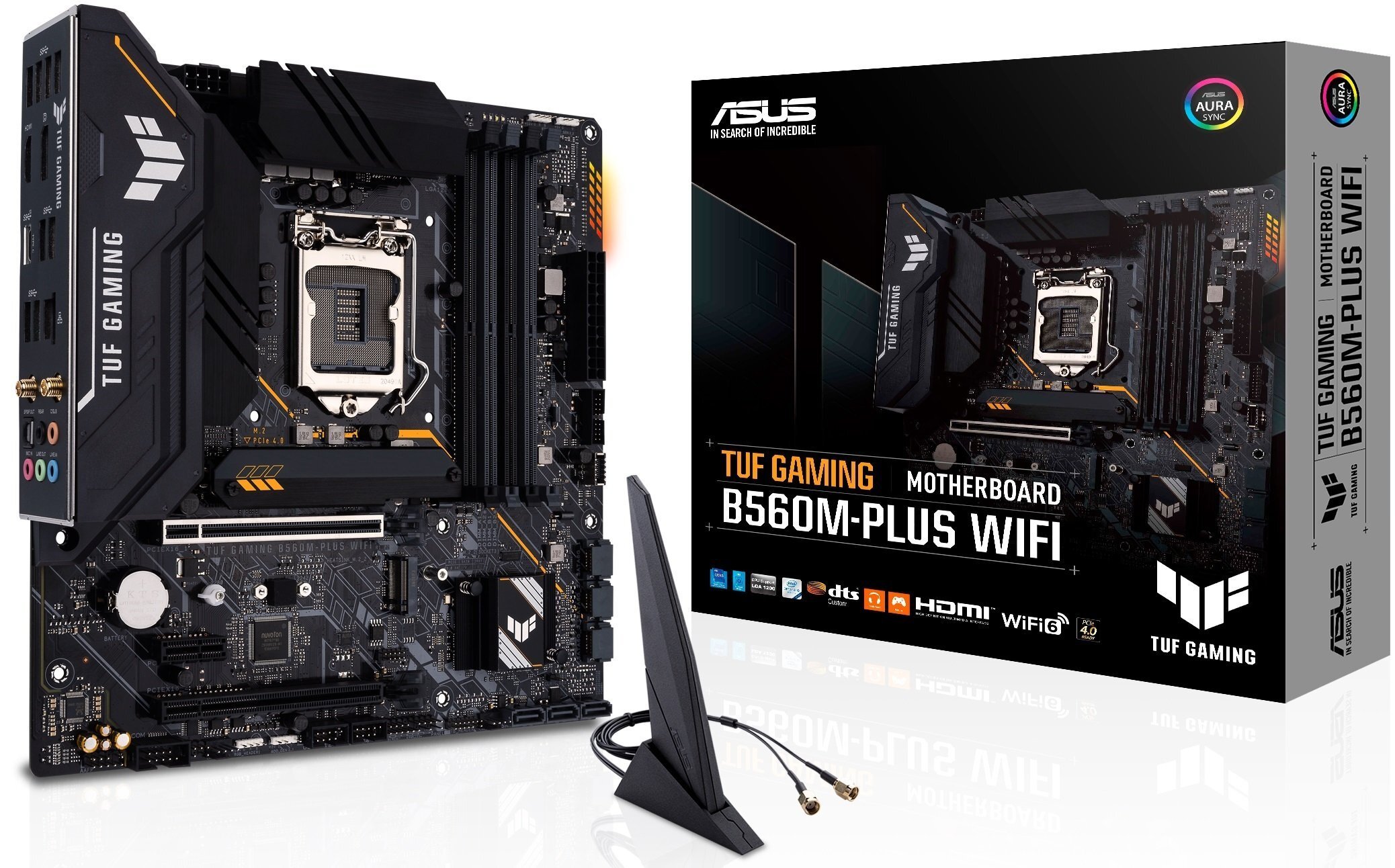 

Материнcкая плата ASUS TUF GAM B560M-PLUS WIFI (TUF_GAM_B560M-PLUS_WIFI)