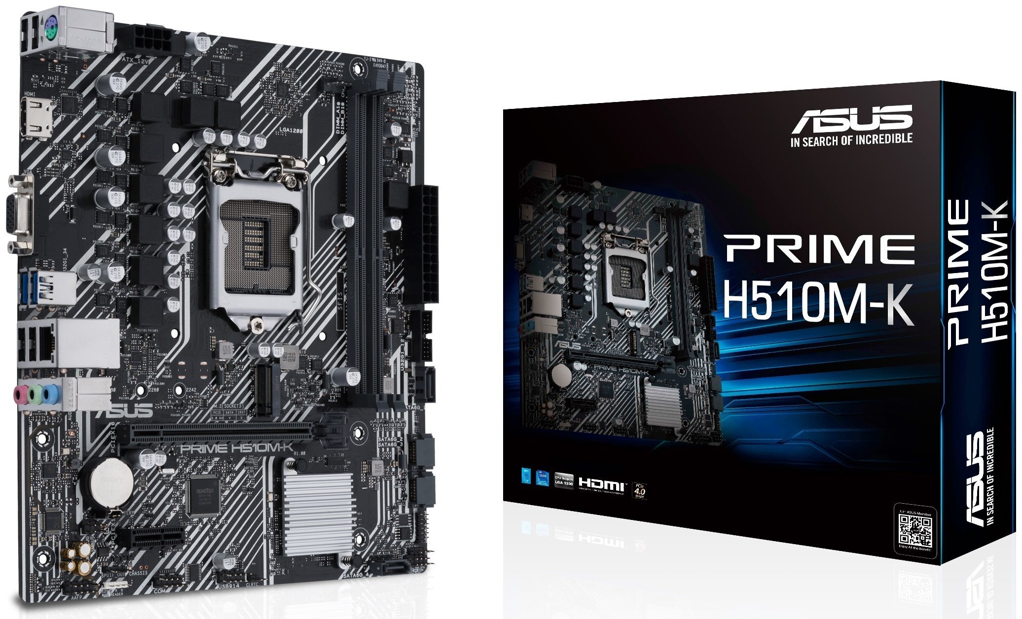 

Материнcкая плата ASUS PRIME H510M-K (PRIME_H510M-K)