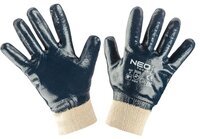 Перчатки NEO рабочие, хлопок с полным нитриловым покрытием, размер 8 (97-630-8)