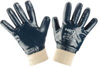 Перчатки NEO рабочие, хлопок с полным нитриловым покрытием, размер 9 (97-630-9)