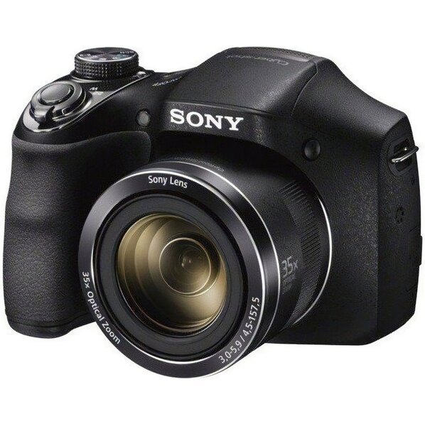 Акція на Фотоаппарат SONY Cyber-Shot H300 Black (DSCH300.RU3) від MOYO