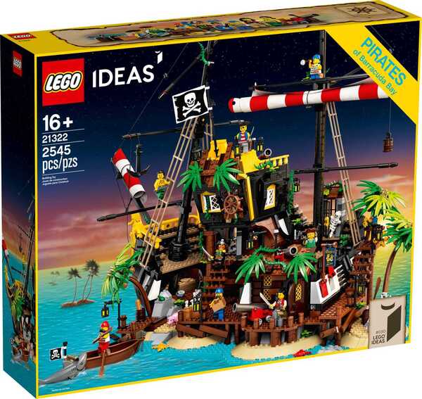

Конструктор LEGO Ideas Пираты из залива Барракуда 21322