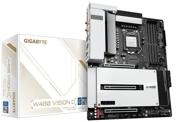 

Материнcкая плата серверная GIGABYTE W480 VISION D s1200