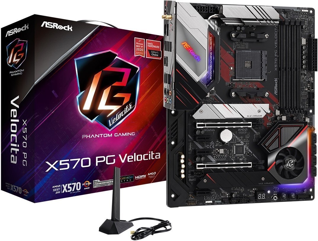 

Материнcкая плата ASRock X570 PG VELOCITA sAM4