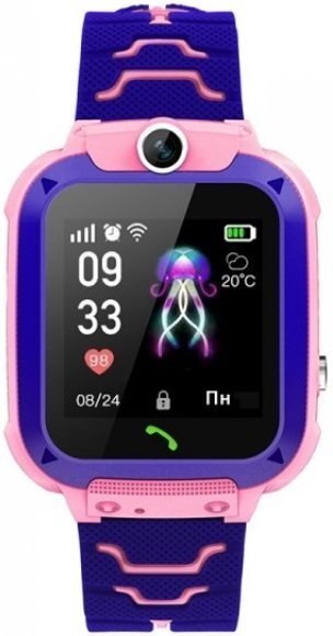 

Детские GPS часы-телефон GOGPS ME K16S Розовые (K16SPK)