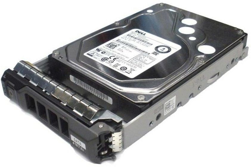 Dell 4TB 7.2K RPM SATA 6Gbps 512n 3.5in Hot-plug Hard Drive