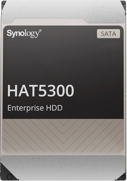 

Жесткий диск внутренний Synology 3.5" SATA 3.0 12TБ 7200 (HAT5300-12T)