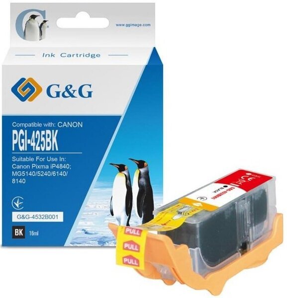 

Картридж G&G для Canon PIXMA iP4840;MG5140/5240/6140/8140 (G&G-4532B001)