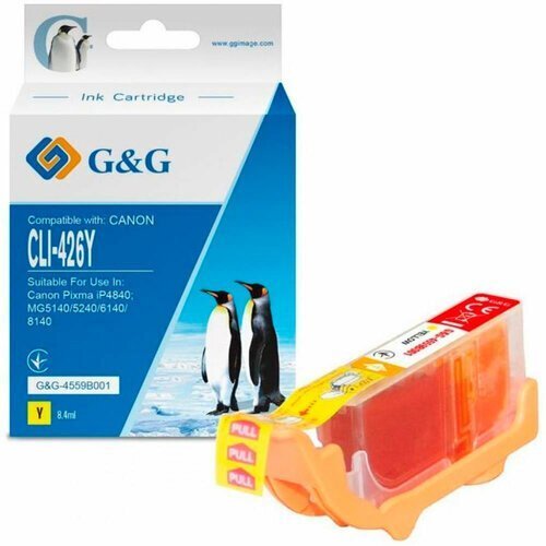 

Картридж G&G для Canon PIXMA iP4840;MG5140/5240/6140/8140 (G&G-4559B001)