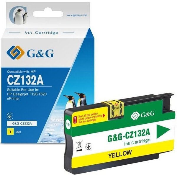 

Картридж G&G для HP Designjet T120/T520 ePrinter (G&G-CZ132A)