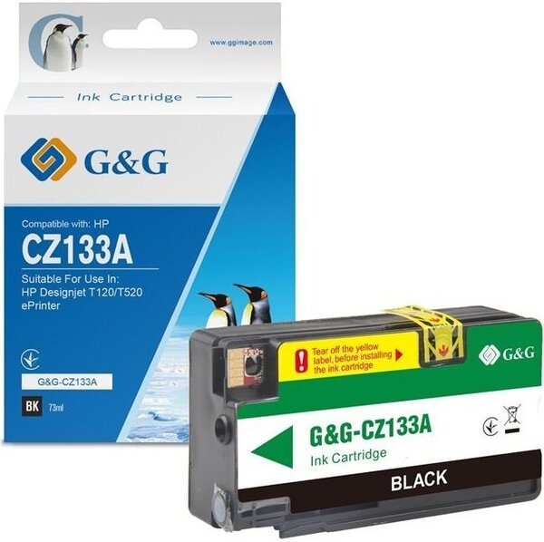 

Картридж G&G для HP Designjet T120/T520 ePrinter (G&G-CZ133A)