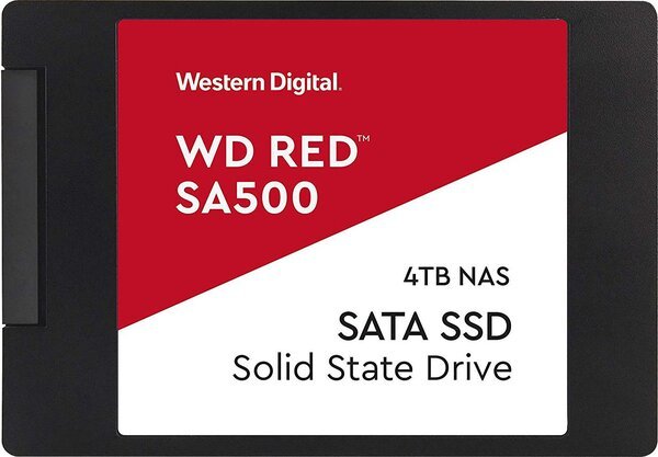 

SSD накопитель WD Red 4TB 2.5" SATA (WDS400T1R0A)