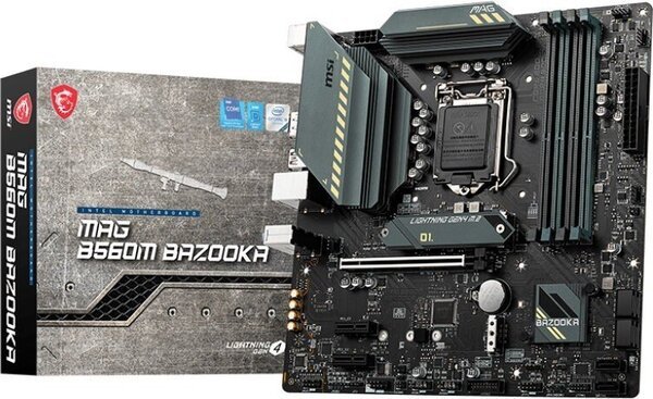 

Материнcкая плата MSI MAG B560M BAZOOKA