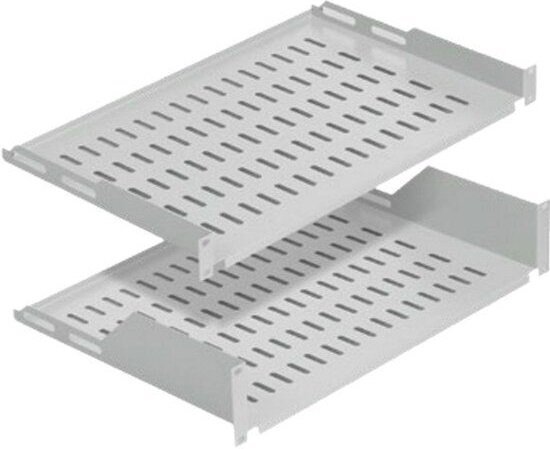 

Полка MIRSAN консольная 19 "1U 200, RAL 7035