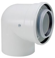 Коаксиальный отвод на 90° Bosch AZB 910, диаметр 60/100 мм