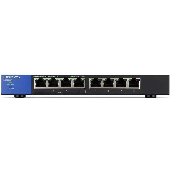

Коммутатор LINKSYS LGS108P (LGS108P-EU)