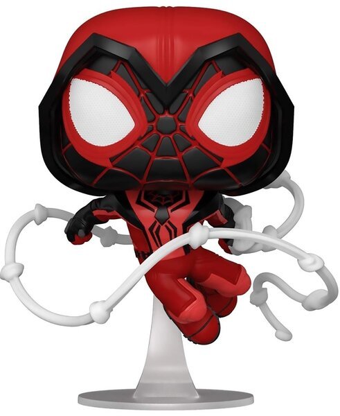 

Коллекционная фигурка Funko POP! Bobble Marvel Games Miles Morales Miles Crimson Cowl Suit (FUN2549950)
