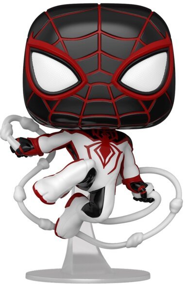 

Коллекционная фигурка Funko POP! Bobble Marvel Games Miles Morales Miles T.R.A.C.K. Suit (FUN2549951)