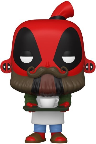 

Коллекционная фигурка Funko POP! Bobble Marvel Deadpool 30th Coffee Barista (FUN2549960)