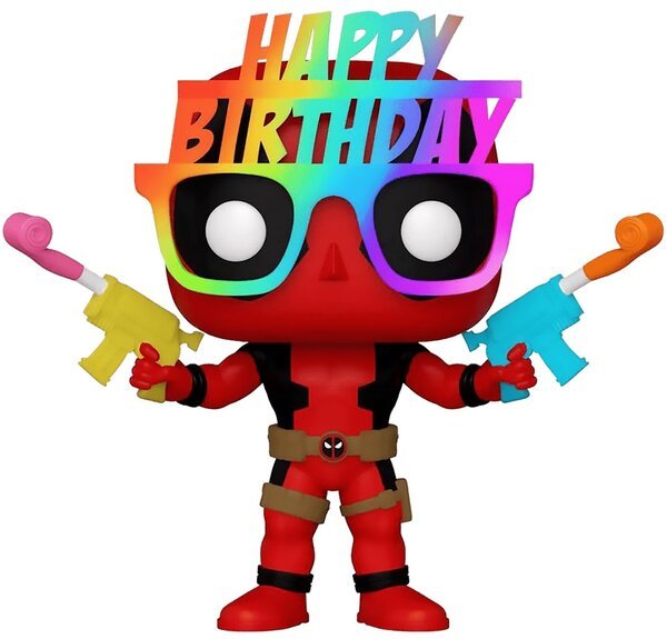 

Коллекционная фигурка Funko POP! Bobble Marvel Deadpool 30th Birthday Glasses Deadpool (Exc) (FUN2549963)