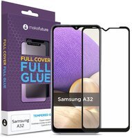 Защитное стекло MakeFuture Galaxy A32 Full Cover Full Glue (MGF-SA32)