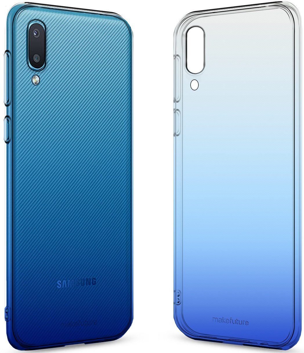 

Чехол MakeFuture Galaxy A02 Gradient Clear TPU Blue (MCG-SA02BL)