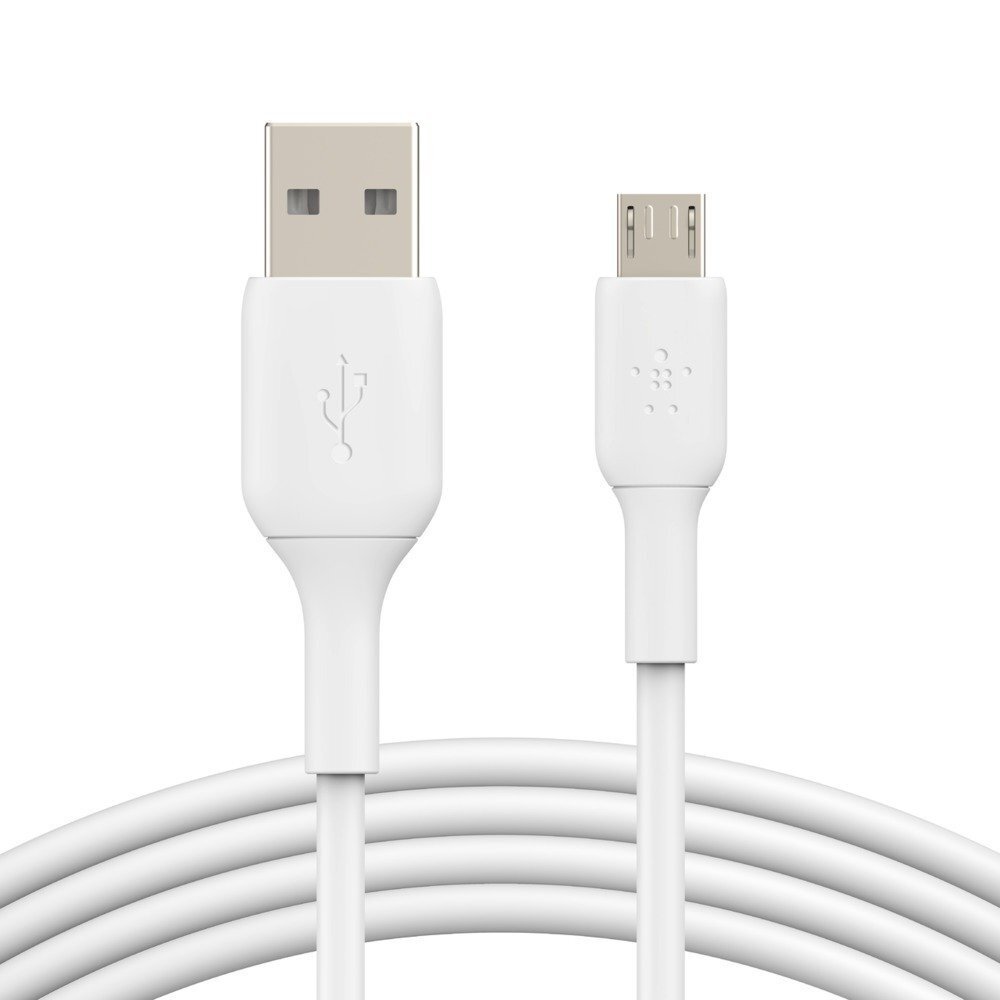 

Кабель Belkin USB-A - MicroUSB, PVC, 1m, white