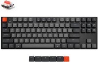Клавиатура KEYCHRON K1 87 keys, Gateron Red, White LED, Black (L1_KEYCHRON)