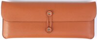 Чехол для клавиатуры Keychron K3 Pouch Saffiano Leather Orange