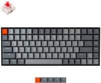 Клавиатура KEYCHRON K2 84 keys, Gateron RED, White LED, Black (A1_KEYCHRON)