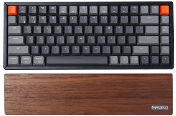 

Подставка под запястья Keychron K2/K6 Walnut Wood Palm Rest (K2PALMREST_KEYCHRON)