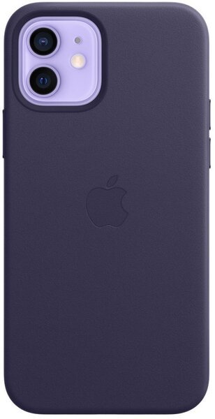 

Чехол Apple для iPhone 12/12 Pro Leather Case with MagSafe Deep Violet (MJYR3ZE/A)