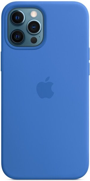 

Чехол Apple для iPhone 12 Pro Max Silicone Case with MagSafe Capri Blue (MK043ZE/A)